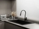 Смеситель для кухни Splenka S41.43.06 Черный матовый латунь