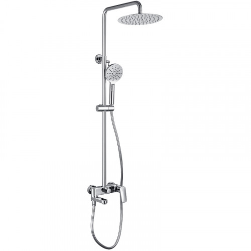 Душевая система Aquatek AQ2040CR Хром латунь на стену