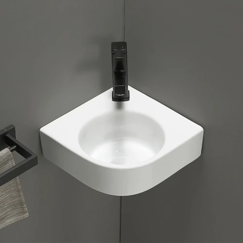 Раковина Vincea 44 VBS-502 угловая Белая