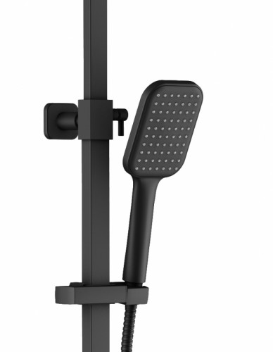 Душевая система Timo Selene SX-1013/03 Черный латунь на стену