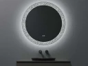 Зеркало Uni-Flow Mirror 90 M-213 с подсветкой с сенсорным выключателем и подогревом