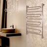 Водяной полотенцесушитель Ника Curve ЛZ 80x60 Хром нержавеющая сталь