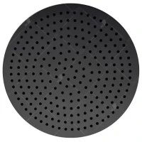 Верхний душ RGW Shower Panels SP-81-30 B 21148130-04 Черный нержавеющая сталь на потолок