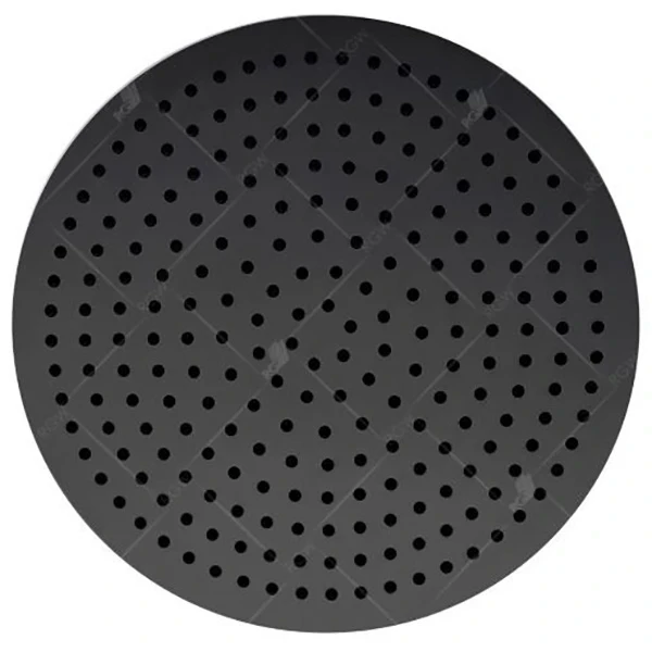 Верхний душ RGW Shower Panels SP-81-30 B 21148130-04 Черный нержавеющая сталь на потолок