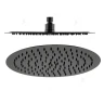 Верхний душ RGW Shower Panels SP-81-30 B 21148130-04 Черный нержавеющая сталь на потолок