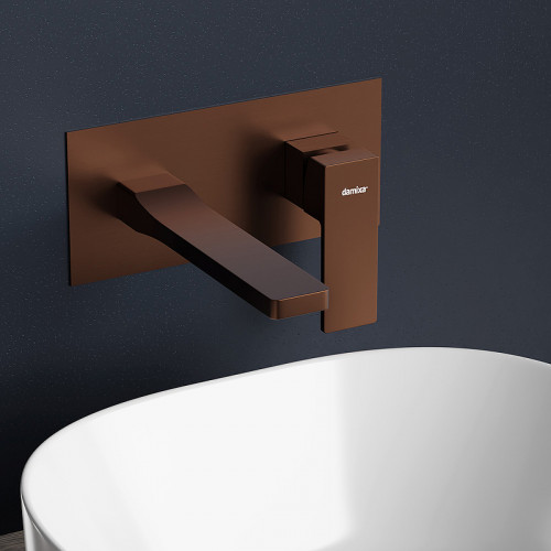 Смеситель для раковины Damixa Gala 530260500 Розовое золото латунь встраиваемый