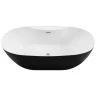 Акриловая ванна Aquanet Family Sweet155778-MW-MB 170x78 293086 цвет Черный матовый Белый матовый