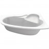 Акриловая ванна C-Bath Atlant 170x110 CBA00104R без гидромассажа