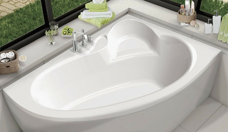 Акриловая ванна C-Bath Atlant 170x110 CBA00104R без гидромассажа