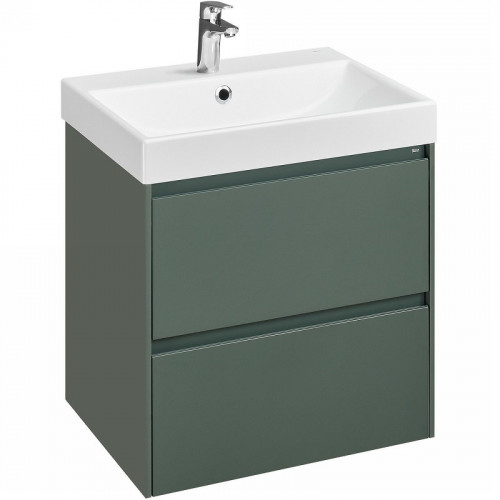 Тумба под раковину Roca Ona 60 A857613513 подвесная Зеленая матовая