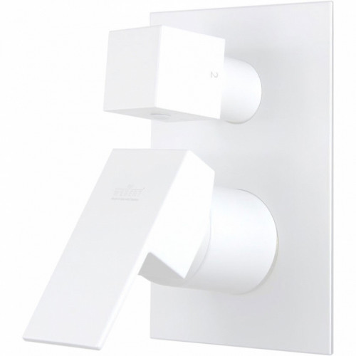 Смеситель для душа Webert Pegaso PE880601740 Белый матовый встраиваемый