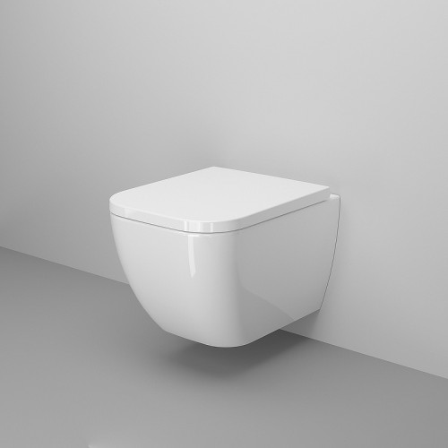 Унитаз Ambassador Forsa 243K19003S подвесной с сиденьем Микролифт фарфор подвесной