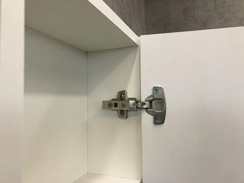Зеркало со шкафом Comforty Амстердам 95 00004143986 Белый глянец МДФ / ЛДСП, стекло