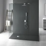 Душевой поддон из искусственного камня Vincea 100x90 VST-4SR9010A Антрацит