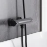 Смеситель для душа Damixa Scandinavian Pure 366000300 с термостатом Черный матовый латунь на стену