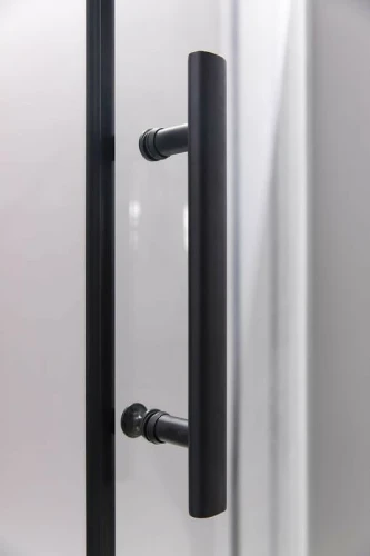 Душевой уголок Esbano ESR-7170B 100x100 ESUGR7170B профиль Черный матовый стекло прозрачное