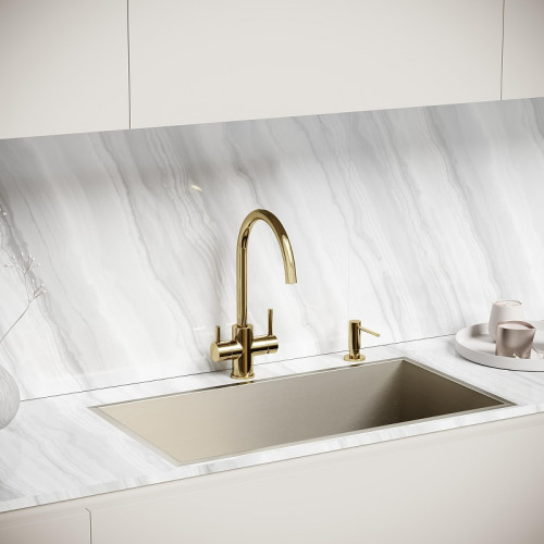 Смеситель для кухни Sancos Taper SC4012ZG цвет Полированное золото