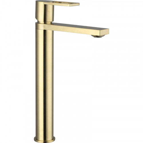 Смеситель для раковины Caprigo Kub 54-023-brg Золото матовое