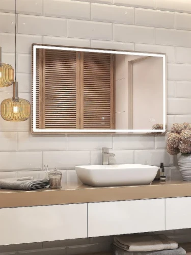 Зеркало Vigo Geometry Comfort 120 z.GEO.120.Comfort с подсветкой с сенсорным выключателем