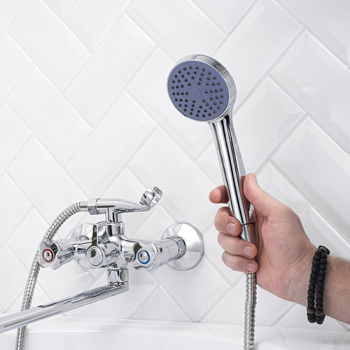 Смеситель для ванны Ростовская Мануфактура Сантехники SL116-140 универсальный Хром