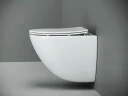 Комплект унитаза с инсталляцией Ceramicanova Mono CN1905_121001CH цвет Белый с сиденьем Микролифт и клавишей смыва цвет Хром глянцевый
