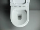 Комплект унитаза с инсталляцией Ceramicanova Mono CN1905_121001CH цвет Белый с сиденьем Микролифт и клавишей смыва цвет Хром глянцевый