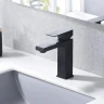 Смеситель для раковины Maretti Umbria Black UMB32RF51 Черный матовый