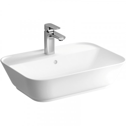 Раковина Vitra Geo 60 7426B003-0001 Белая фарфор накладная