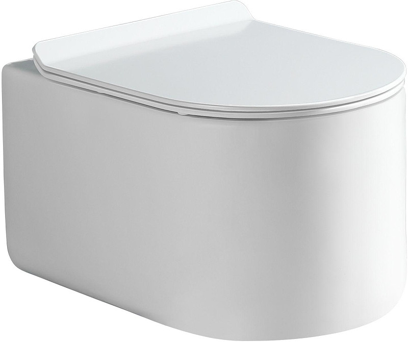 Унитаз подвесной Aquanet Smart 3.0 W Tornado 384156 цвет Белый с сиденьем Микролифт