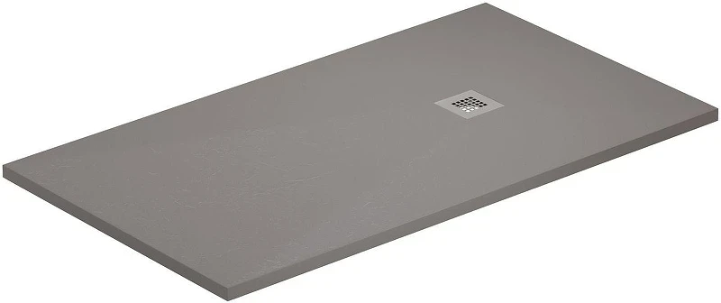 Душевой поддон из искусственного камня Allen Brau Priority 160x90 8.31011-PGM цвет Серый