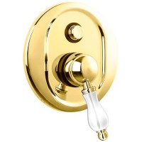 Смеситель для душа Cezares Venezia VENEZIA-VDIM-03/24-Bi Золото 24 карата латунь встраиваемый