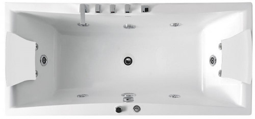 Акриловая ванна Gemy Gemy 177x81 G9076 B С гидромассажем