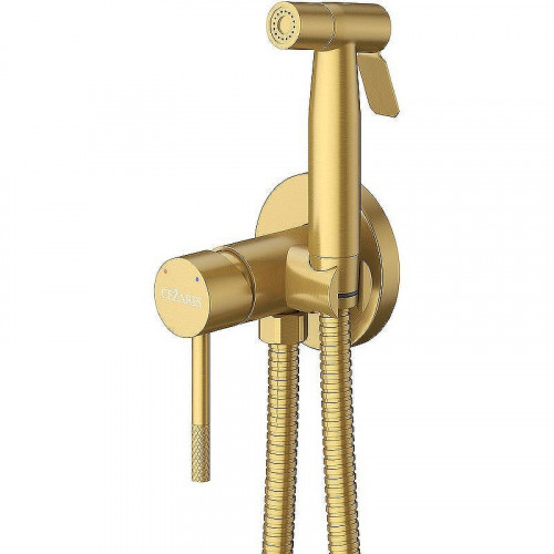 Гигиенический душ со смесителем Cezares Relax RELAX-DIF-BORO Брашированное золото