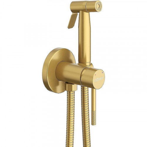 Гигиенический душ со смесителем Cezares Relax RELAX-DIF-BORO Брашированное золото