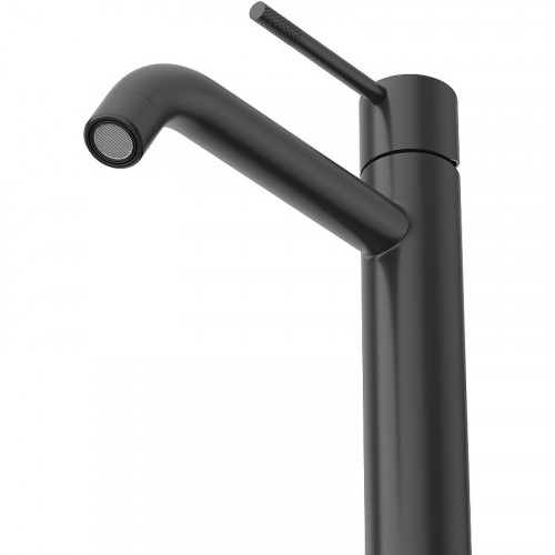 Смеситель для раковины Cezares Relax RELAX-LC1-NOP-W0 Черный матовый нержавеющая сталь