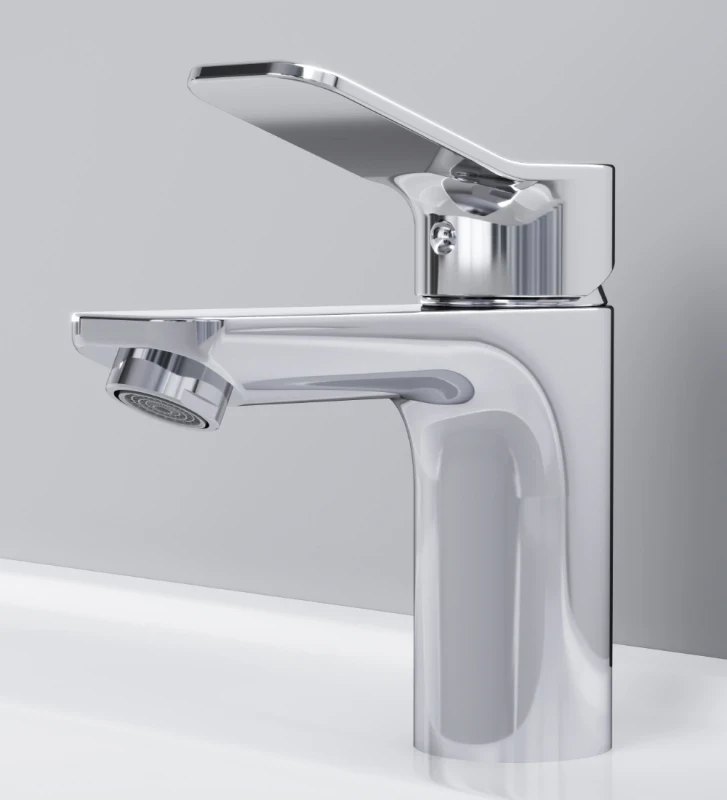 Смеситель для раковины AM.PM X-Joy F85A82100 с донным клапаном Хром латунь