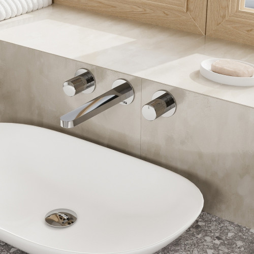 Смеситель для раковины WasserKRAFT Mosel 4645 Хром латунь встраиваемый