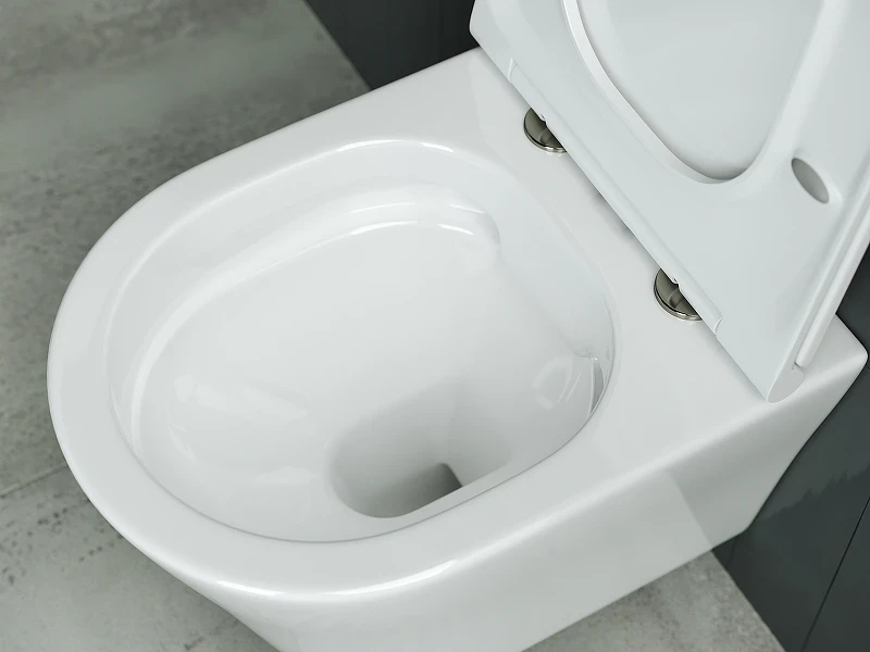 Унитаз Ceramicanova Forma CN3011 подвесной с сиденьем Микролифт фарфор подвесной