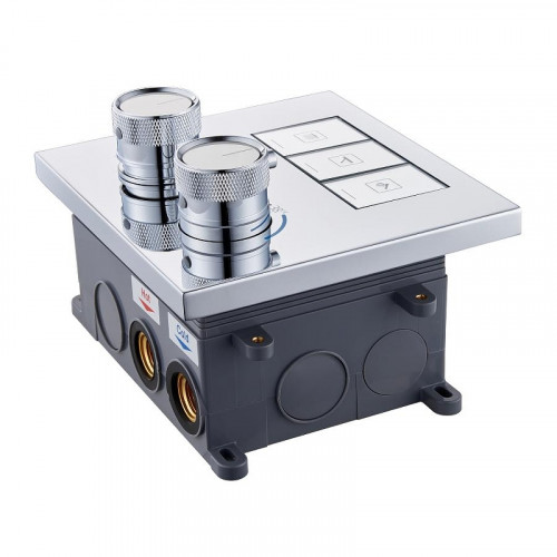 Душевая система ALMAes Nemi TVZ-8810 с термостатом цвет Хром