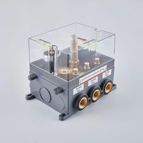 Душевая система ALMAes Nemi TVZ-8810 с термостатом цвет Хром