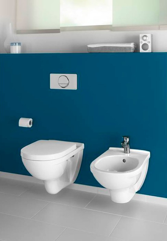 Унитаз Villeroy&Boch O.Novo 5660HRR1 подвесной с сиденьем Микролифт