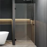 Душевая дверь Riho SZ Scandic NXT X101 78 L G00983121 профиль Черный матовый стекло прозрачное