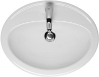 Раковина Cersanit Calla 54 S-UM-Cl/1-w Белая фарфор полувстраиваемая