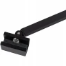 Душевая перегородка Cezares Liberta 110 LIBERTA-L-1-TB-110-C-NERO профиль Черный матовый стекло прозрачное