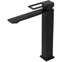Смеситель для раковины BelBagno Luce LUC-LMC-NERO-W0 Черный матовый латунь