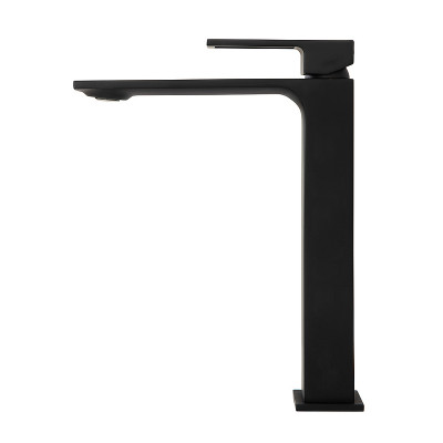 Смеситель для раковины BelBagno Luce LUC-LMC-NERO-W0 Черный матовый латунь