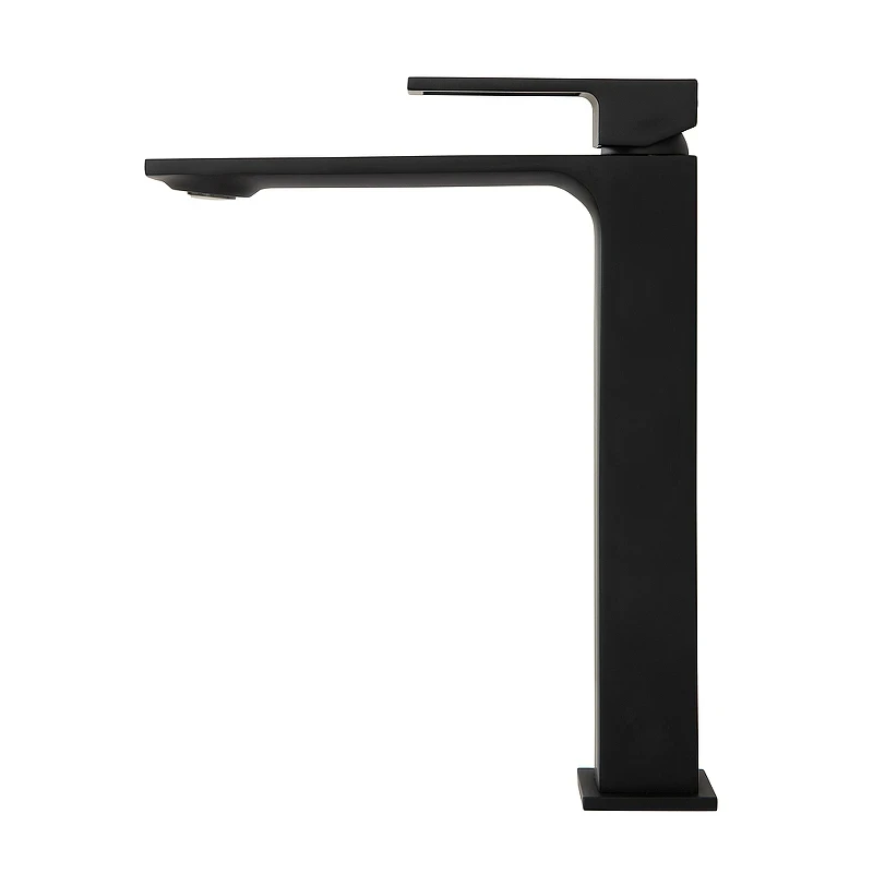 Смеситель для раковины BelBagno Luce LUC-LMC-NERO-W0 Черный матовый латунь
