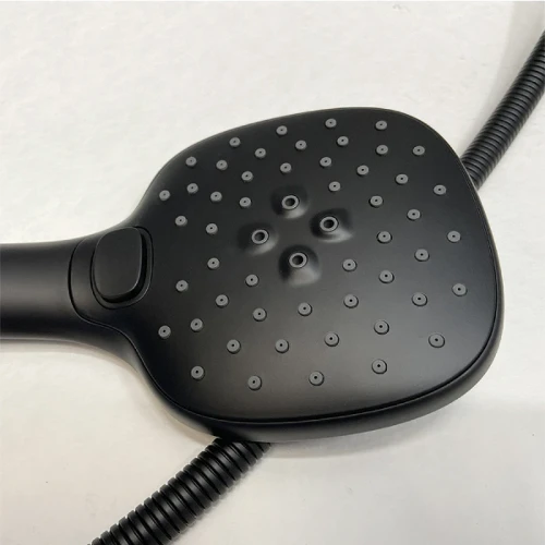 Душевая система Comforty FF071R-CMT 00-00004528 Черная латунь на стену