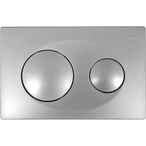 Комплект унитаза с инсталляцией Azario Geno AZ-8010-1000+AZ-8200-0011+AZ-2196D с сиденьем Микролифт и клавишей смыва Хром глянцевый