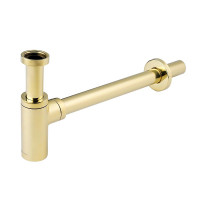 Сифон для раковины Lemark LM8300G цвет Золото